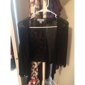 Windi River sweater black size large